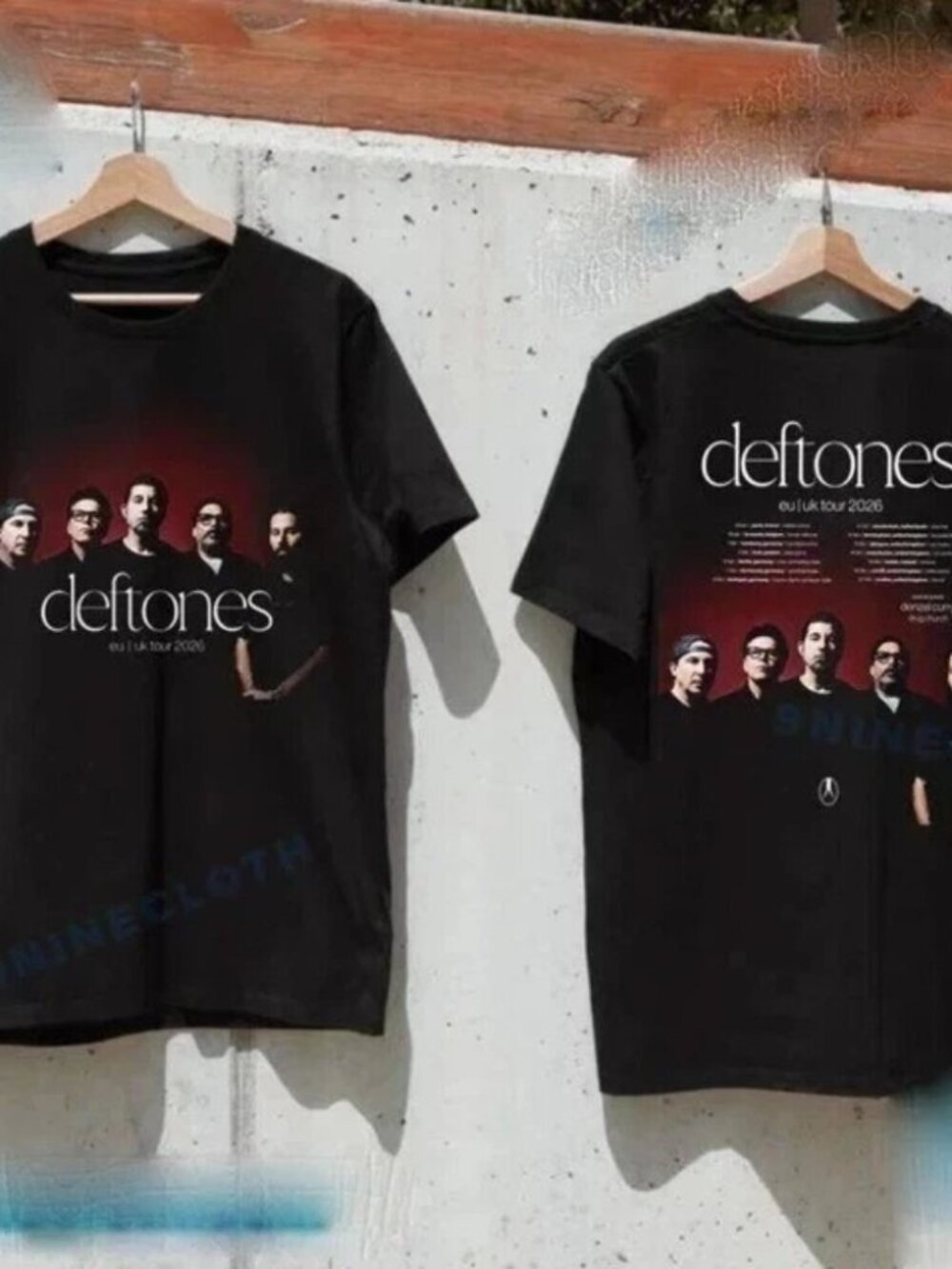 Deftones EU And UK Tour 2026 Schedule Tour Unisex T-Shirt